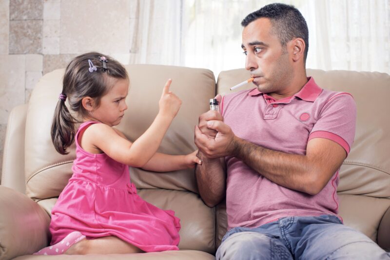 Roken als ouder, wat doet dat met uw kind?